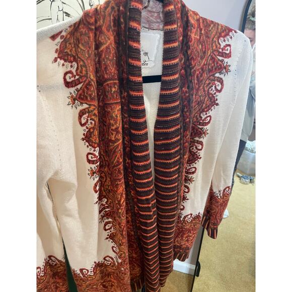 Anthropologie Angora Blend Open Cardigan Sweater Size Small - Picture 1 of 7